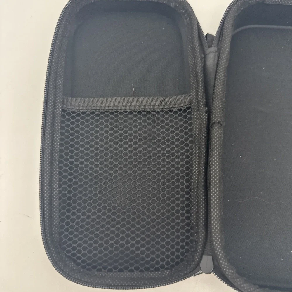 Carrying Case Gray Soft Zipper Nintendo Switch Or Games